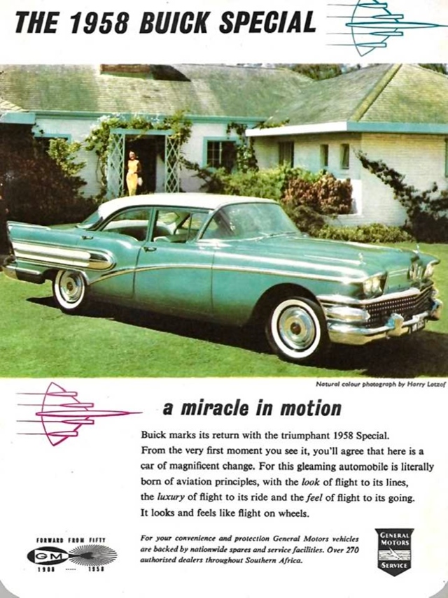 Buick Special 1958 #1229 publicidad impresa