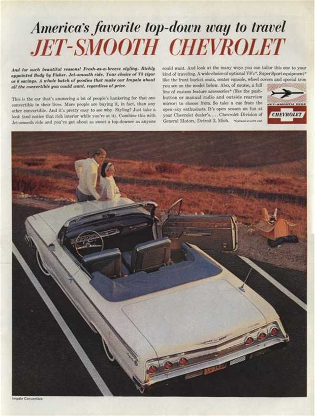 Advertising of Chevrolet Impala 1962 #61