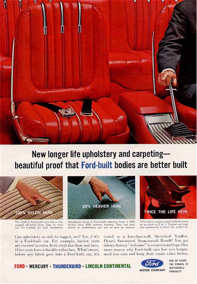 Ford Varios 1962 #237 publicidad impresa