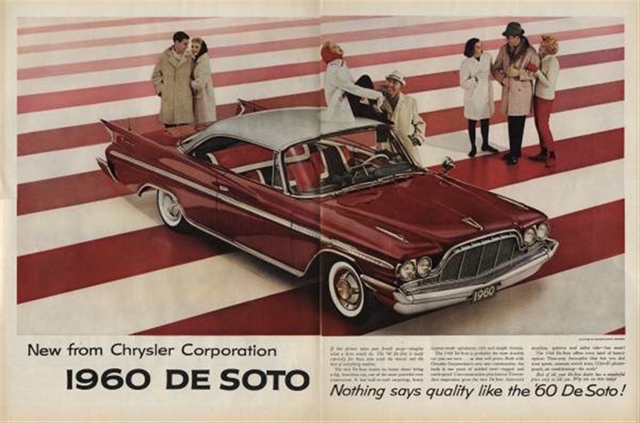 DeSoto Adventurer 1960 #64 publicidad impresa