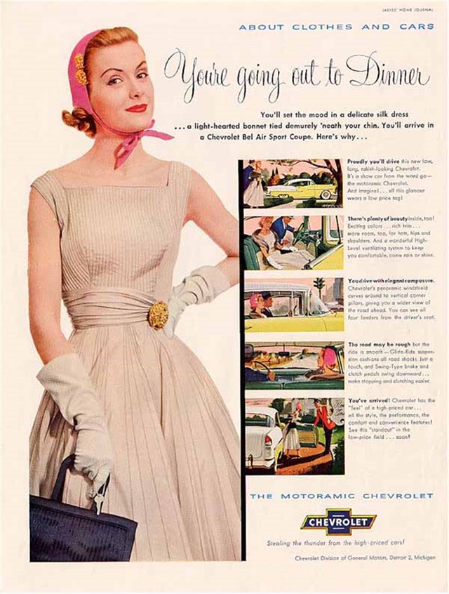Chevrolet Bel Air 1955 #141 publicidad impresa