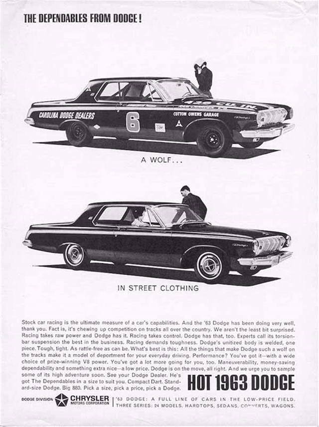 Dodge Polara 1963 #651 publicidad impresa