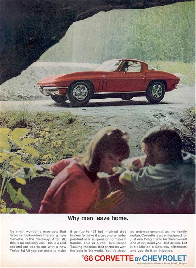 Chevrolet Corvette 1966 #752 publicidad impresa