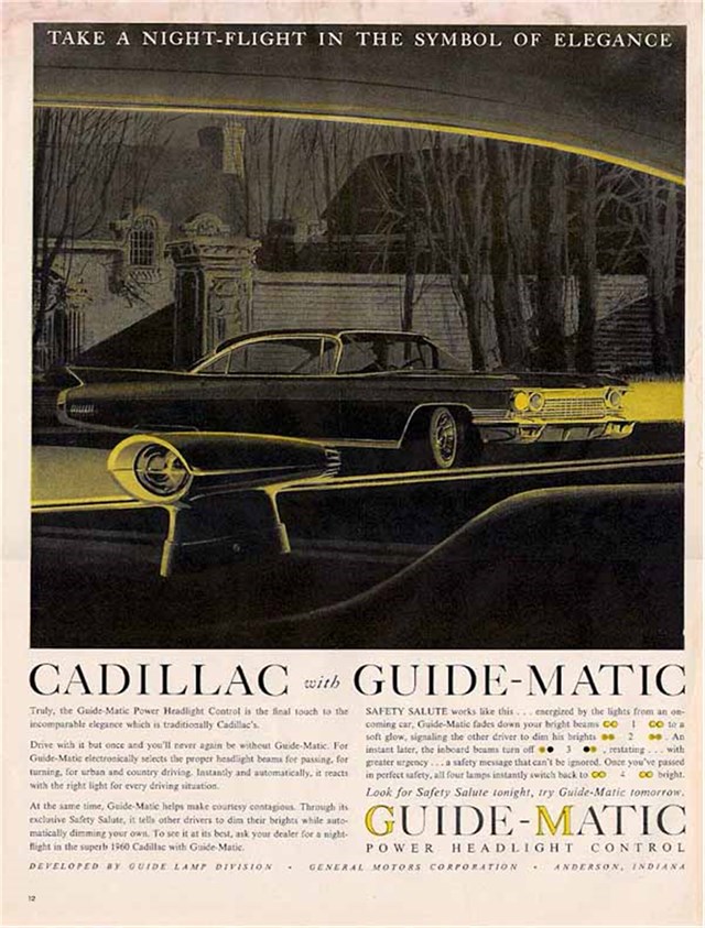 Cadillac Varios 1960 #952 publicidad impresa