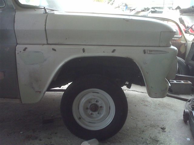 Chevy pickup 64 la ( blanca)