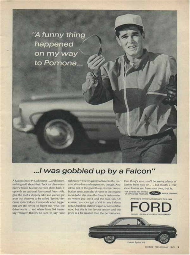 Ford Falcon 1963 #241 publicidad impresa
