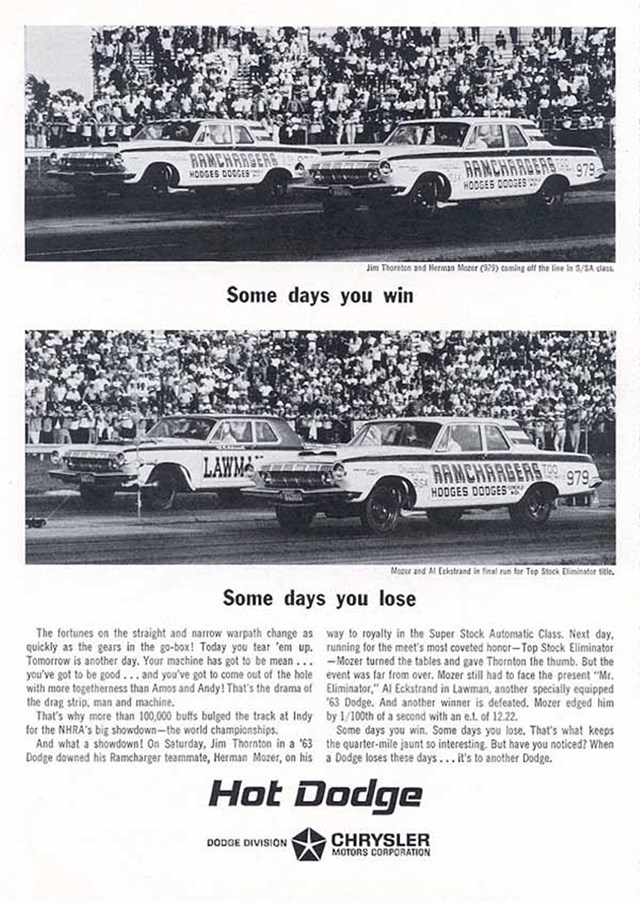 Dodge Dart 1964 #653 publicidad impresa