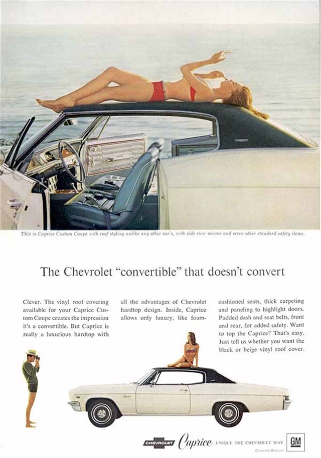 Advertising of Chevrolet Caprice 1966 #753
