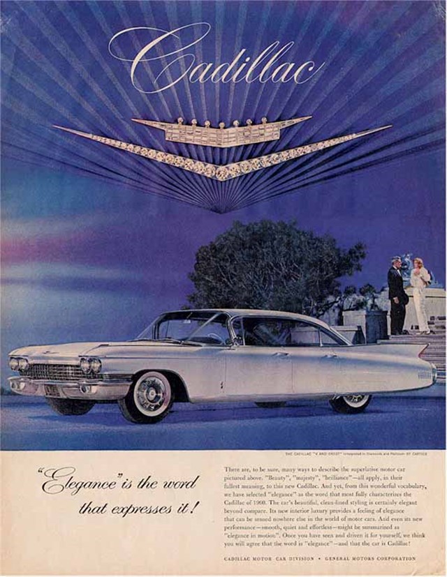 Cadillac Serie 60 Special 1960 #953 publicidad impresa