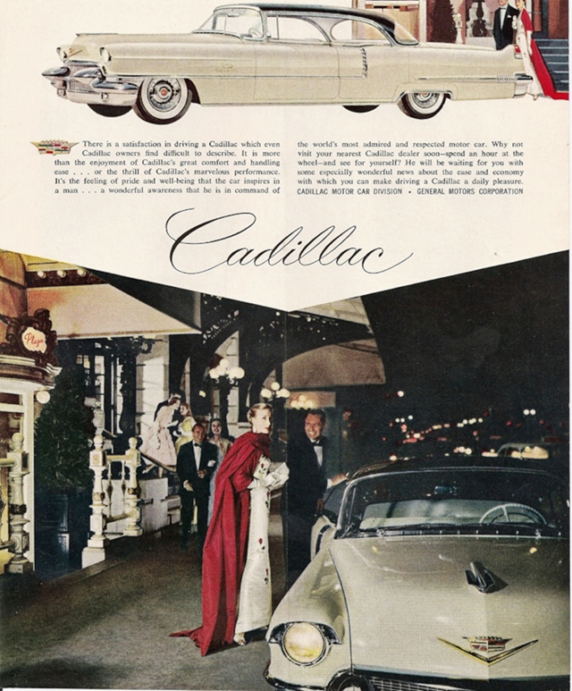 Advertising of Chevrolet Series 62 1956 #1242