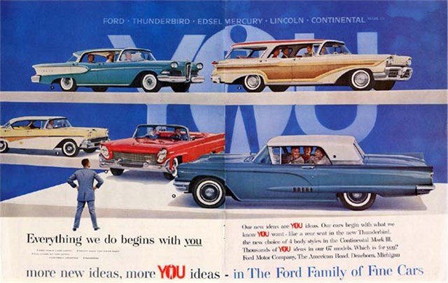 Ford Varios 1958 #68 publicidad impresa