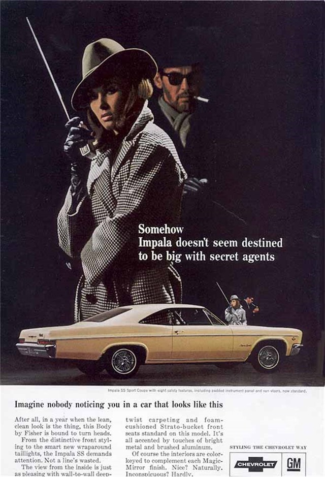 Advertising of Chevrolet Impala 1966 #754