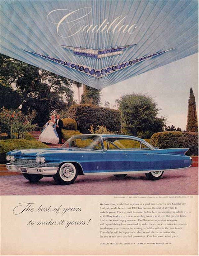 Cadillac Serie 60 Special 1960 #954 publicidad impresa