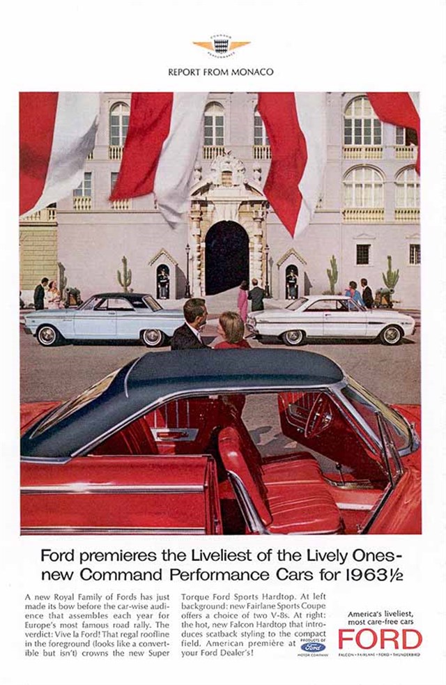 Ford Galaxie 1963 #243 publicidad impresa