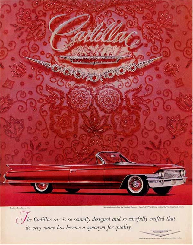 Cadillac Serie 62 1961 #955 publicidad impresa