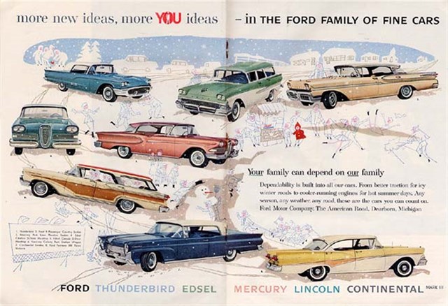 Ford Varios 1958 #70 publicidad impresa