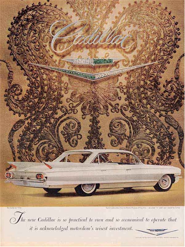 Cadillac Serie 62 1961 #956 publicidad impresa