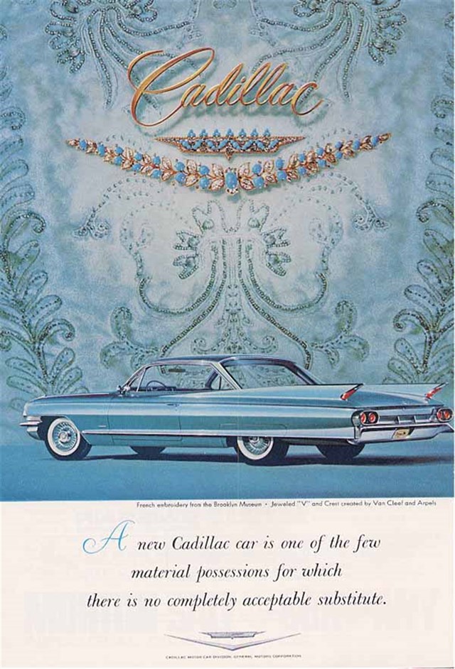 Cadillac Serie 62 1961 #958 publicidad impresa