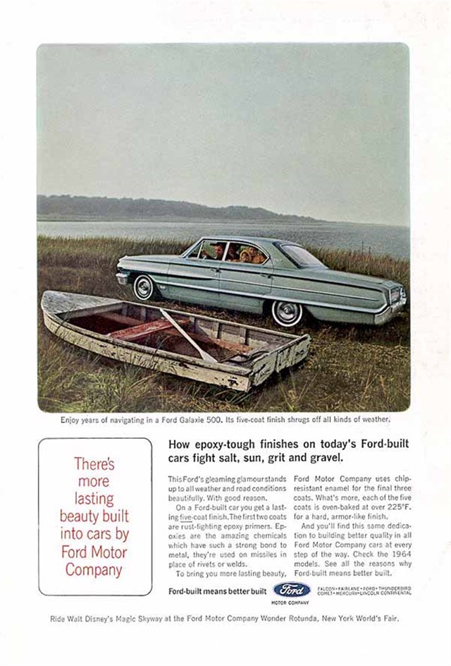 Ford Galaxie 1964 #248 publicidad impresa