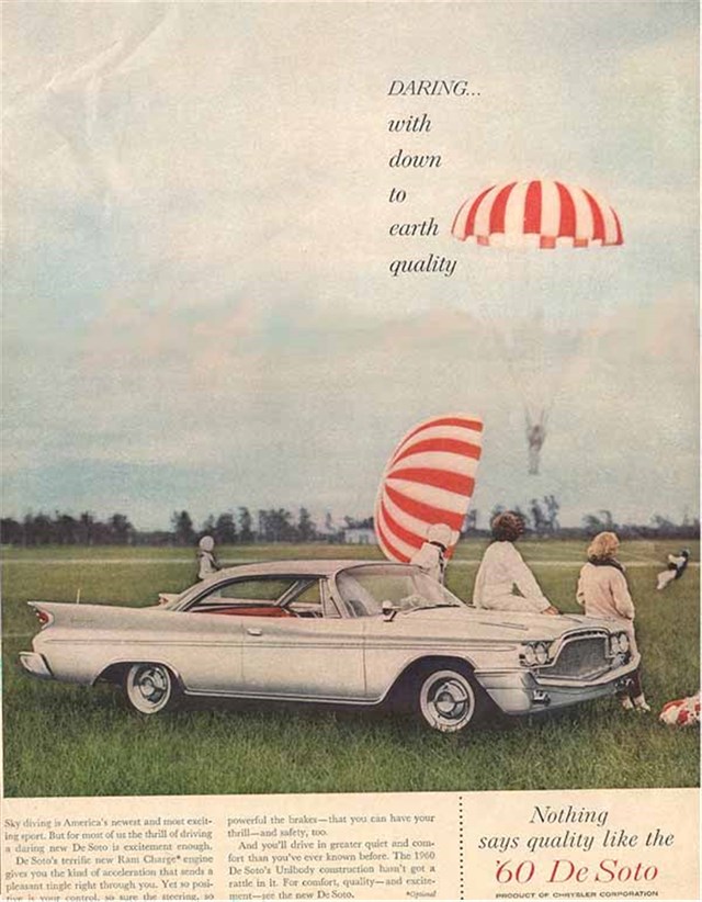 DeSoto Adventurer 1960 #560 publicidad impresa