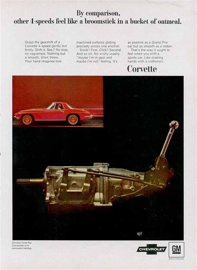 Advertising of Chevrolet Corvette 1967 #760