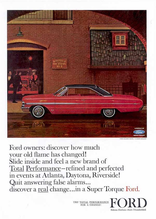 Ford Galaxie 1964 #249 publicidad impresa