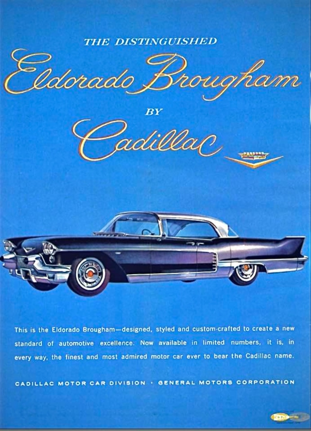 Advertising of Cadillac Eldorado 1957 #1203