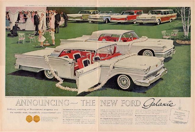 Ford Galaxie 1959 #77 publicidad impresa