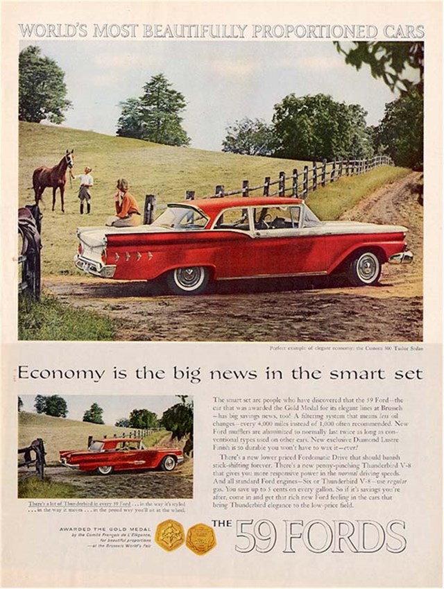 Advertising of Ford Custom 1959 #78