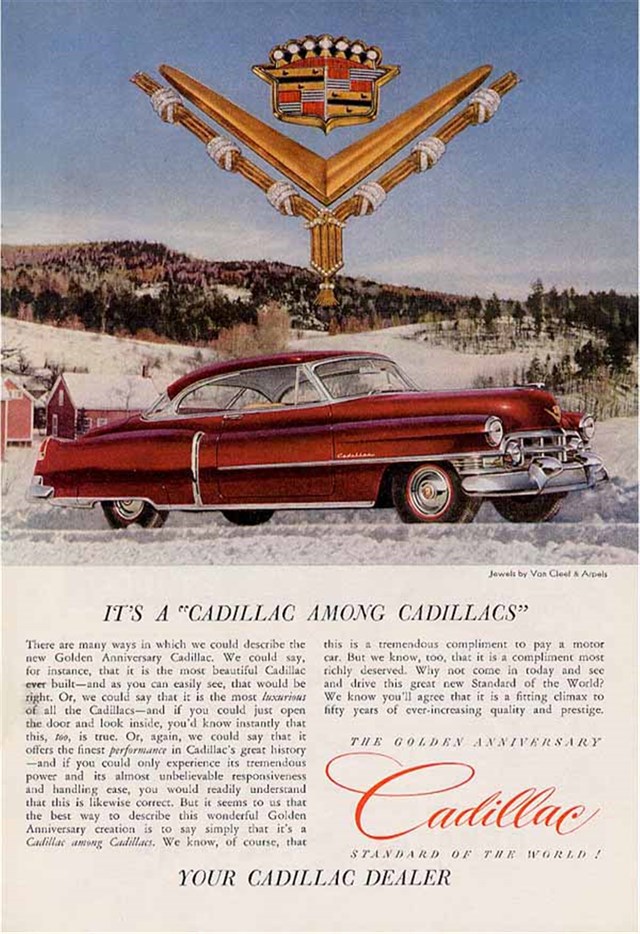 Cadillac Serie 62 1952 #156 publicidad impresa