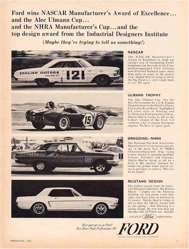 Ford Varios 1965 #254 publicidad impresa