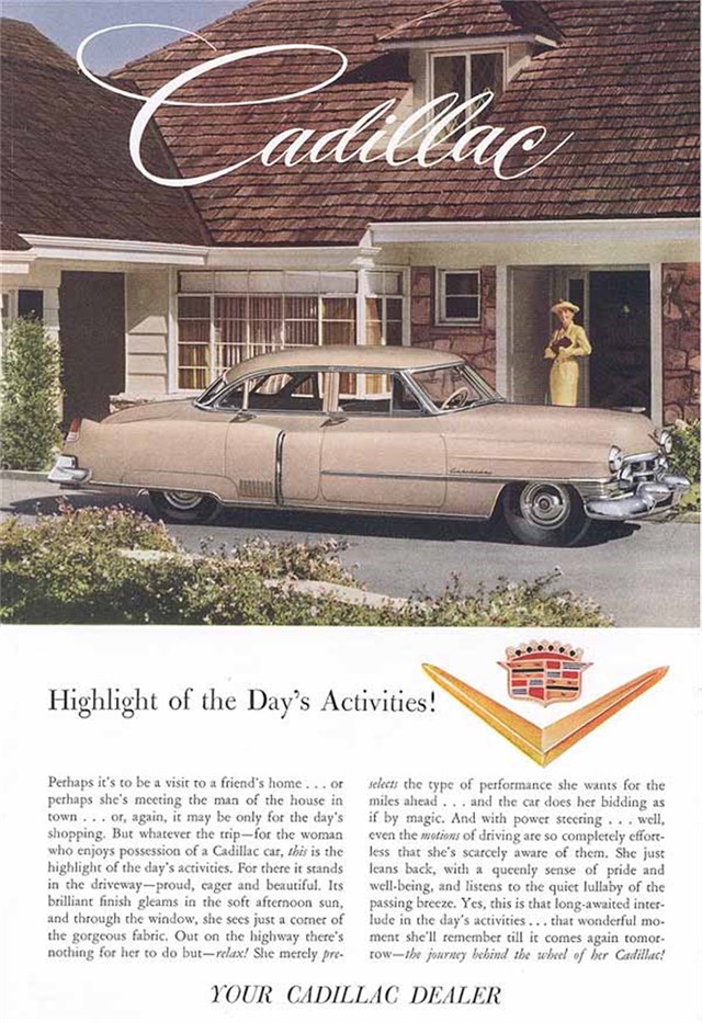 Cadillac Serie 60 Special 1952 #158 publicidad impresa