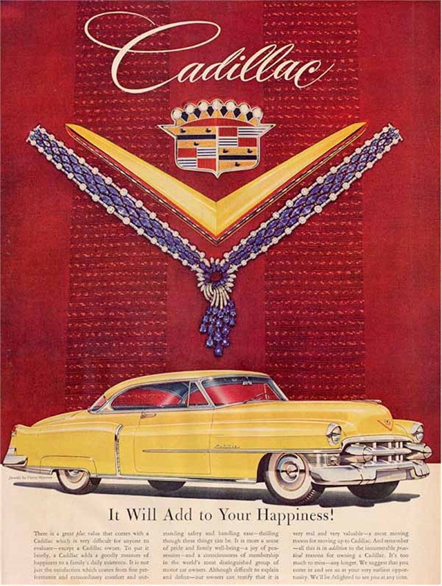 Cadillac Serie 62 1953 #160 publicidad impresa