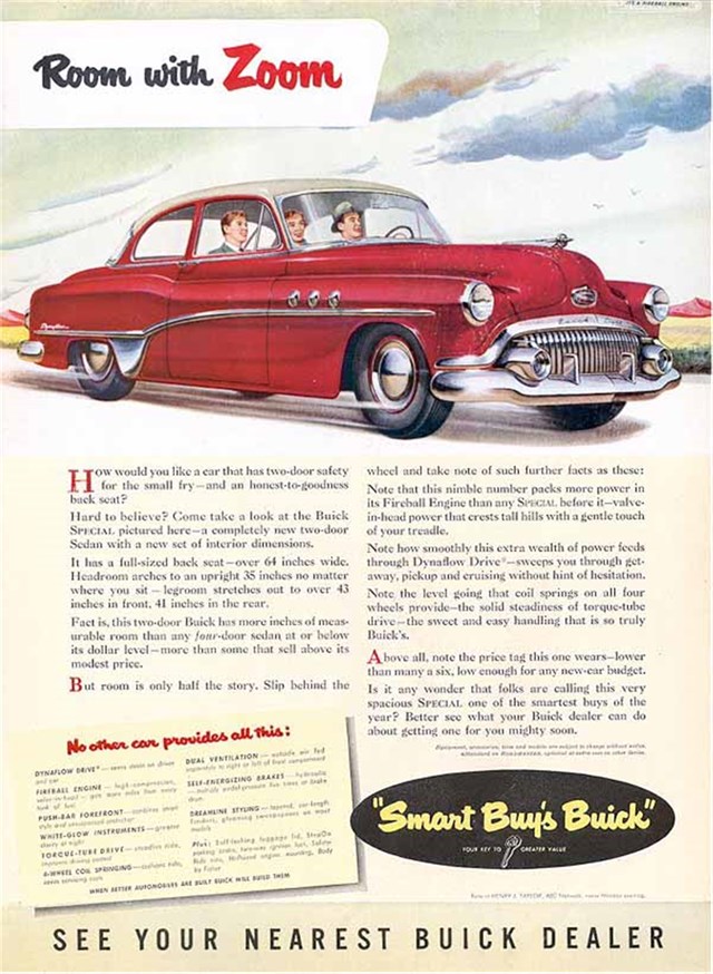 Buick Varios 1951 #257 publicidad impresa