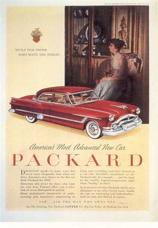 Packard Varios 1953 #357 publicidad impresa