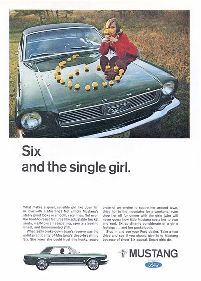 Ford Mustang 1966 #769 publicidad impresa