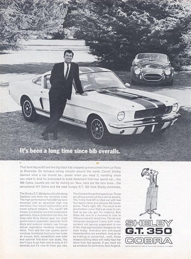 Ford Mustang 1966 #1067 publicidad impresa