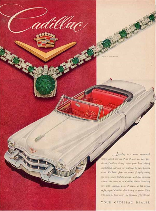 Cadillac Serie 62 1953 #161 publicidad impresa
