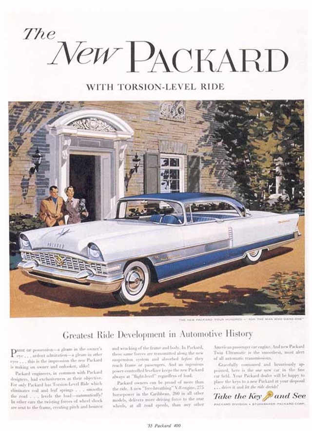 Packard Varios 1955 #458 publicidad impresa