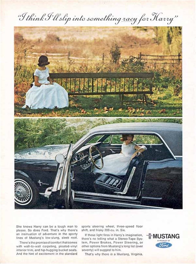 Ford Mustang 1966 #770 publicidad impresa