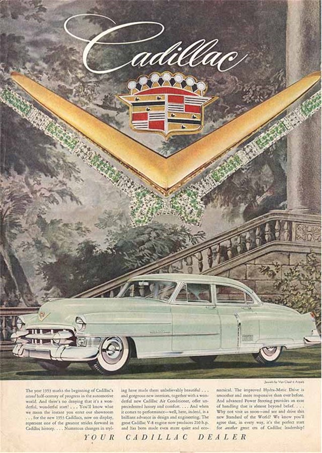 Advertising of Cadillac Serie 60 Special 1953 #162