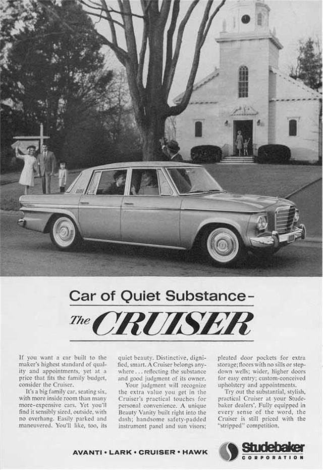 Advertising of Studebaker Cruiser 1964 #671