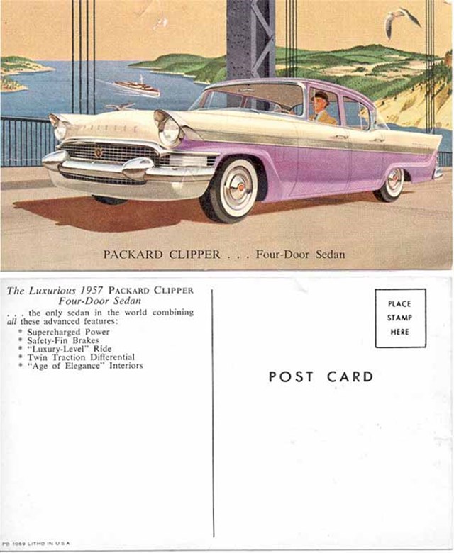 Packard Clipper 1957 #460 publicidad impresa