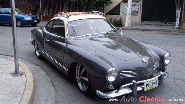 1962 Volkswagen Karmann ghia - Día Nacional del Auto Antiguo Monterrey 2018