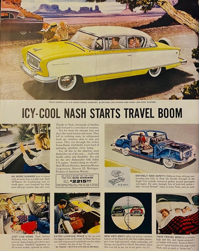 Advertising of Nash Statesman 1955 #1158