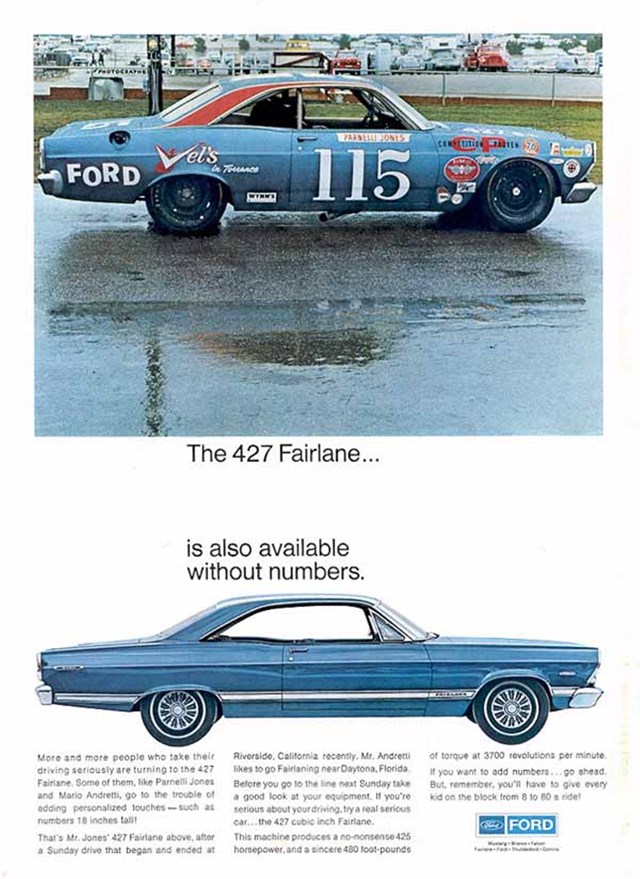 Advertising of Ford Fairlane 1967 #774