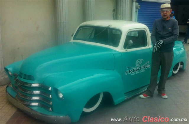 1950 chevrolet pick up 3100 - Día Nacional del Auto Antiguo Monterrey 2019