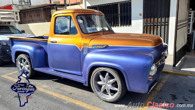 1953 ford f100 - Desfile Monterrey Día Nacional del Auto Antiguo