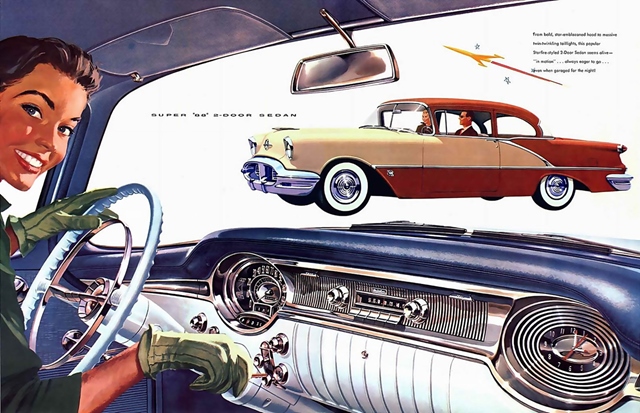 Advertising of Oldsmobile Super 88 1956 #1161