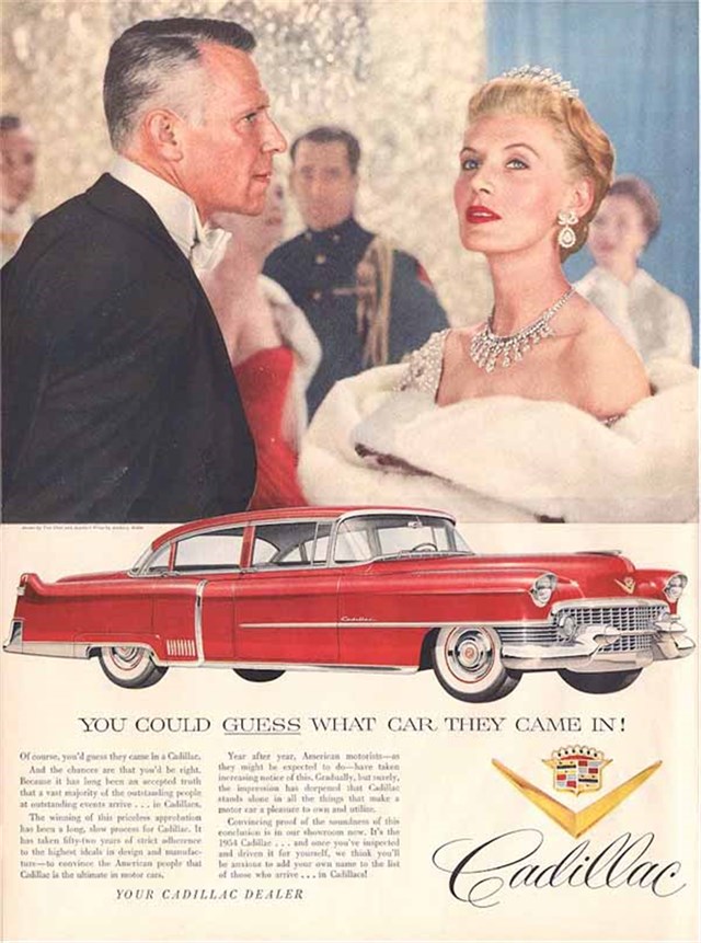 Cadillac Serie 60 Special 1954 #168 publicidad impresa